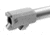 Agency Arms Syndicate Drop-In Match Grade Barrel, Glock 19 Gen1-4, 1-10 Twist, Stainless Steel, Silver, SYN19NTSS