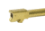 Agency Arms Syndicate Drop-In Match Grade Barrel, Glock 19 Gen1-4, 1-10 Twist, Titanium Nitride, Gold, SYN19NTTiN