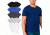 6 Pack -Mens Short Sleeve Crew Neck T Shirt - Black, Blue, Charcoal, Grey, Navy, White, Multicolor, Large