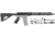 AIM Sports Inc Complete Rifle Build Kit, AR-15, 5.56x45mm NATO, 16-inch Barrel, Mid-Length Gas Tube, Low Profile Gas Block, Black Hardcoat Anodized Aluminum, AR5CUB5