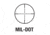 AIM Sports Inc 3-12X32 1 in.  Mil-Dot Reticle