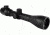AIM Sports Inc 3-9x40 Dual Illuminated Rubber Armored Scope w/ Mil-Dot Reticle/Rings JDLX3940G