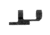 AIM Sports Inc 30mm Cantilever Scope Mount 1.5 Height, Black, Small, MTCLF315
