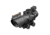 AIM Sports Inc 4X32 Tri Illuminated Scope w/Fiber Optic Sight Arrow Reticle, Black, JTCSFO432G