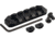 AIM Sports Inc 5 Slot Picatinny M-LOK Rail Section, Black, MLRS1