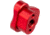 AIM Sports Inc AR-10/AR-15 Oversized AR Mag Release Extension, Anodized Red, 810099631371