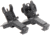 AIM Sports Inc AR Low Profile 45 Degree Flip-Up Sight Set, Black, Small, MT45FS