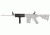 AIM Sports Inc AR/M4 Combo Kit/Carbine Quad Rail/Flip Up Sights/Vertical Grip/V1 ACAR01