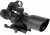 AIM Sports Inc CQB Combo 3-9x40 Scope/Red Dot/QR Mount/Mil-Dot Reticle JSRMC01