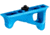 AIM Sports Inc M-LOK Angled Fore Grip/Hand Stop, Anodized Blue, 810099631081