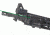 AimShot LS8103 Compact Green Laser Sight Kit w/ Curly Cord Pressure Pad KT8103