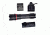 AimSHOT TX890-IR Infrared Wireless Tactical Flashlight Kit with Quick Release Rail Mount, Black TX890-IR