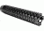 AimSports AR Rifle Length Free Float Quad Rail w/ Covers, Black MT056
