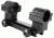 AimSports AR15 Flat Top Scope Ring Mount/1in., Black MT013