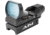 USED AimSports Dual Ill. Red Dot Sight 4 Different Reticles, Black, Red-Green RT4-03, EDEMO1