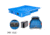 Airbedz Original Mid Size 5 to 5.5 ft Short Inflatable Truck Bed w/ Built-in Rechargeable Battery Air Pump and Tailgate Extension Mattress, Blue, PPI-105