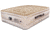 Airbedz Queen Comfort Double High - 20in Tall Air Mattressl with Built In Electric Pump, Tan, PPI QCDH2