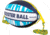 Airhead 4K Booster Ball Inflatable Tow/Rope Buoy, Blue/White, AHBB-2030