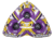 Airhead Turbo Towable, Yellow/Purple, 3 Person, AHTB-13