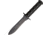 Aitor Aitor Jungle King II Fixed Blade Black Knurled Stainless Steel 5.375" Black, Black, Stainless Steel, adult, BHQ-38330