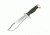 Aitor El Montero Hunting Knife,8.5in Steel Blade,Polyamide/Brass Handle 16011