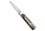 AKC Classic 6 Automatic Folding Knife, 2.25in, Stainless Steel, Spear Point Blade, Horn, Brown Handle, Brown/Gray, 6.00 inch, BHQ-50889