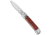 AKC Classic 8 Automatic Folding Knife, 3.25in, Stainless Steel, Drop Point Blade, Cocobolo, Wood Handle, Wood/Steel, 7.875 inch, BHQ-32238