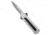 Akc AKC F-14 D/A Bayonet OTF Automatic Knife Aluminum/CF 2.4" Satin, Black/Silver, 440, adult, BHQ-211598