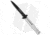 AKC Leverletto 9 Italian Automatic Folding Knife, 4.00in, Stainless Steel, Bayonet Blade, Aluminum, Silver Handle, Flat, Silver/Black, 9.00 inch, BHQ-50880