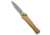AKC X-Treme Ace1 Side Opener Automatic Folding Knife, 3.67in, AUS-8, Spear Point Blade, Aluminum, Tan Handle, Tan/Gray, 8.59 inch, BHQ-213948