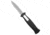 Akc AKC X-treme EVO OTF Automatic Knife Black Aluminum 3.5" Satin, Black, AUS-8, adult, BHQ-217493