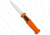 Akc AKC X-treme EVO OTF Automatic Knife Orange 3.5" Satin, Orange, AUS-8, adult, BHQ-114657