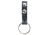 Aker Leather Baton Ring, No Snap, No Ring, Small, Basketweave, Black, A550-BW-NS
