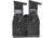 Aker Leather Model 616 Dual Magazine Carrier, Plain, Black, A616-BP-3