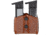 Aker Leather Model 616 Dual Magazine Carrier, .45cal, Double Stack, Tan, A616-TP-4