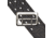 Aker Leather Sam Browne 2.25 in Belt Buckle, Small, Chrome, B1-CH