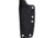Akeron Eklipse Micarta Black Fixed Blade Knife By Tony Lopes, 3in Stonewash Bohler N690 SS Blade, Black Micarta Handle, Leather Sheath, EKLIPSE MICARTA BLK SW