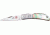 Al Mar Knives Hawk Engraved Pearl Knife, Iridescent Pearl Handle AME1002BP