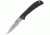 Al Mar Knives Hawk/Ultralight, Talon Blade, 2 3/4 in., Blk Micarta, Plain AL1002UBK2T