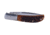 Al Mar Knives Honey Jigged Bone Series Folding Knife, 4.0 in TALON Blade, Traditional, Leather Slip Pouch, Honey Brown, Large, AMK7006