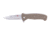 Al Mar Knives S.E.R.E. 2020 Coyote Series Folding Knife, Spring Assist, 8Cr, 3.6 in, Combo, Coyote, AMK2215