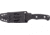 Al Mar Knives S.E.R.E. Operator 40 Fixed Blade Knife, 4in, D2, G10 Handle, Black, AMK5101