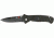 Al Mar Knives Sere 2000 Fold Knife, Matte Black finish Blade, Black Handle AMS2KB