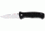 Al Mar Knives Sere 2000 Fold Knife, Satin finish Blade, Black Handle AMS2K