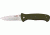 Al Mar Knives Sere 2000 Fold Knife, Stainless false edge satin finish Blade, Green Handle AMS2KOD