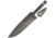 Alabama Damascus Steel Damascus Knife Replacement Blade, 7.5in Overall, 4.5in Damascus Steel Drop Point, Damascus Guard, ADS074 DKG