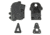 Alien Gear Holsters Rapid Force, Level 2 Duty Holster, Fits Sig P365-XL/Specter Comp with Streamlight TLR-7 Sub, Right Hand, Black, R2-B-1006-BK-RH-CL-A0-C
