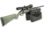 Allen 18416 Eliminator Shooting Rest Prefilled Front Bag Made Of Gray Polyester,