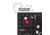 Allen Ruger 10/22 Reactive Adhesive Sight Grid Paper Shooting Target Kit, Splash, 13.5x17.5in, 3-Targets-Pack, Black/White/Red, 28001