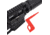 Allen Chamber Safety Flag, Fits Rifles, 2-Per Pack, Red, 70645